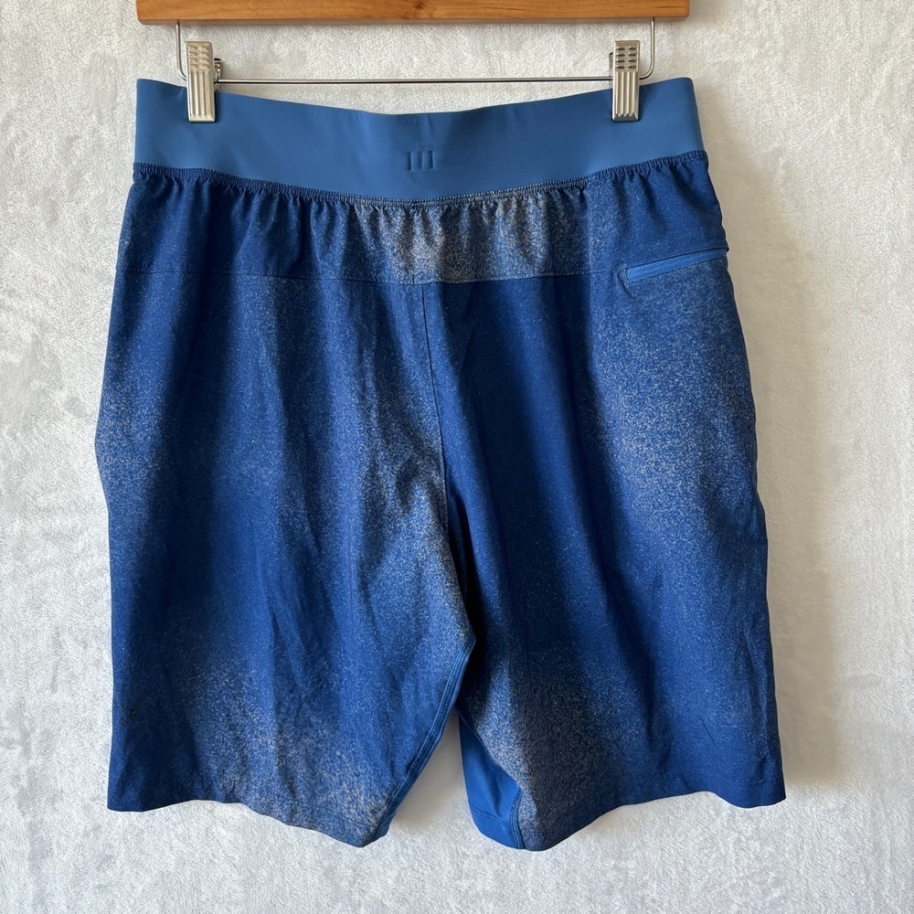 Lululemon T.H.E. Short Linerless 9" Updated men’s blue athletic pull on medium - Picture 5 of 10